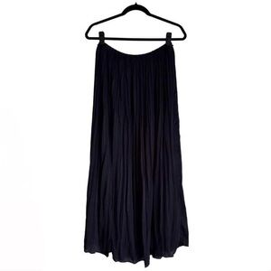 Club Monaco Navy Maxi Skirt Small Medium Large Flowy Summer Minimalist Boho Long